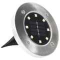 Miniatyrbilde 4 av 6: vidaXL Soldrevet bakkelys 8 stk LED-lys varmhvit