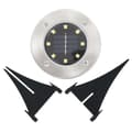 Miniatyrbilde 6 av 6: vidaXL Soldrevet bakkelys 8 stk LED-lys varmhvit