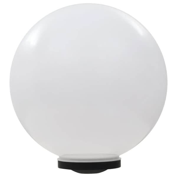 vidaXL LED-solcellelampe 50 cm rund RGB-farver