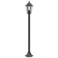 Miniatyrbillede 3 af 5: vidaXL havestolpelamper 6 stk. E27 110 cm aluminium mørkegrøn