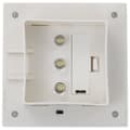 Miniatyrbillede 8 af 11: vidaXL LED-solcellelamper 6 stk. 12 cm firkantet hvid