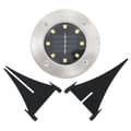 Miniatyrbilde 6 av 6: vidaXL Soldrevet bakkelys 8 stk LED-lys hvit