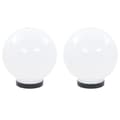 Miniatyrbild 2 av 6: vidaXL Globlampa LED set 2 st sfäriska 20 cm PMMA