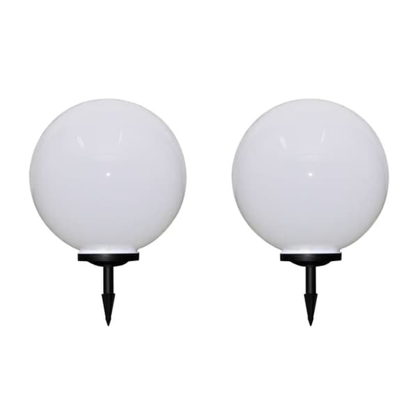 vidaXL udendørslamper 2 stk. LED 50 cm med jordspyd