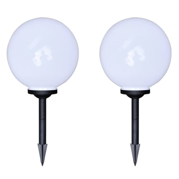 vidaXL udendørslamper 4 stk. LED 30 cm med jordspyd