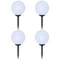 Miniatyrbilde 1 av 6: vidaXL Utendørs LED-lamper for hagesti 4 stk 30 cm med jordpinne