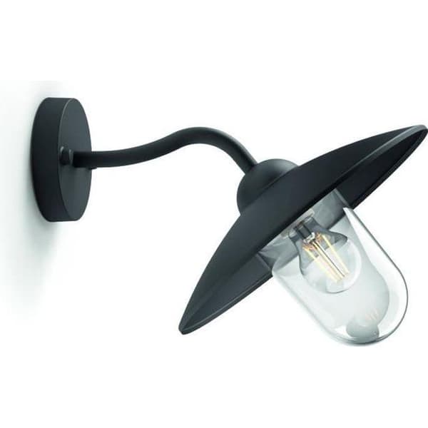 HAMMOCK-fallande utomhusvägglampa Svart L30cm svart Philips
