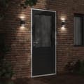 Miniatyrbillede 3 af 7: vidaXL udendørs væglampe trykstøbt aluminium sort