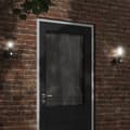 Miniatyrbillede 1 af 7: vidaXL udendørs væglamper med sensor 2 stk. rustfrit stål sort