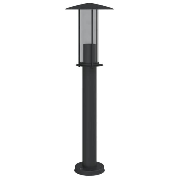 vidaXL Pylväsvalaisimet 3 kpl musta 60 cm ruostumaton teräs