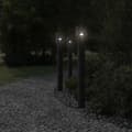 Miniatyrbillede 3 af 7: vidaXL udendørs standerlampe 110 cm rustfrit stål sort