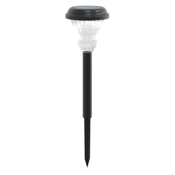 vidaXL solcellelamper med jordspyd 12 stk. RGB-farver varmt hvidt lys
