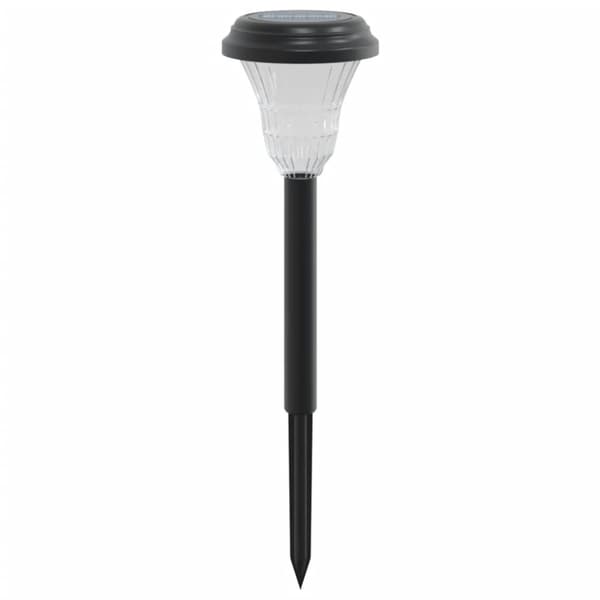 vidaXL solcellelamper med jordspyd 12 stk. RGB-farver varmt hvidt lys