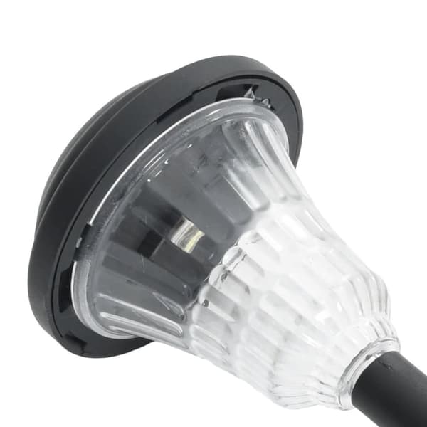 vidaXL solcellelamper med jordspyd 12 stk. RGB-farver varmt hvidt lys
