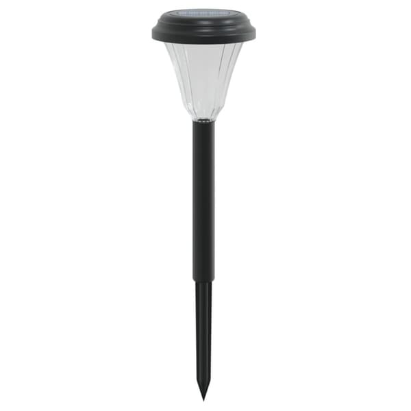 vidaXL solcellelamper med jordspyd 12 stk. RGB-farver varmt hvidt lys