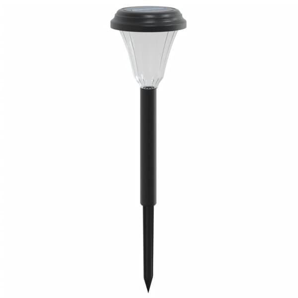 vidaXL solcellelamper med jordspyd 12 stk. RGB-farver varmt hvidt lys