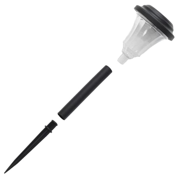 vidaXL solcellelamper med jordspyd 12 stk. RGB-farver varmt hvidt lys