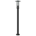 Miniatyrbilde 5 av 7: vidaXL Utendørs gulvlampe svart 100 cm rustfritt stål