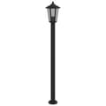 Miniatyrbilde 6 av 7: vidaXL Utendørs gulvlamper 3 stk svart 120 cm rustfritt stål