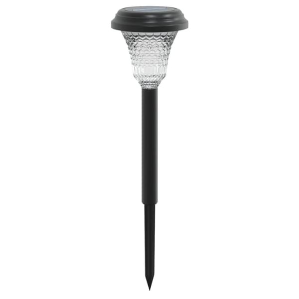 vidaXL solcellelamper med jordspyd 12 stk. RGB-farver varmt hvidt lys
