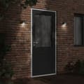 Miniatyrbillede 3 af 7: vidaXL udendørs væglamper 2 stk. trykstøbt aluminium sort