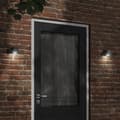 Miniatyrbillede 1 af 7: vidaXL udendørs væglamper 2 stk. trykstøbt aluminium sort