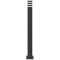 Miniatyrbilde 4 av 7: vidaXL Utendørs gulvlamper 3 stk svart 110 cm aluminium