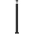 Miniatyrbilde 5 av 7: vidaXL Utendørs gulvlamper 3 stk svart 110 cm aluminium