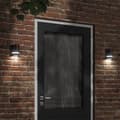 Miniatyrbillede 1 af 7: vidaXL udendørs væglampe trykstøbt aluminium sort