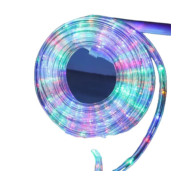 Udendørs LED Sejladslys, 20M Længde, Flere Belysningsmuligheder,RGB, 20 mio, EU stik