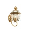 Miniatyrbillede 1 af 2: Udendørs kobber væglampe, elegant design, E27 LED lyskilde,LED lyskilde, G