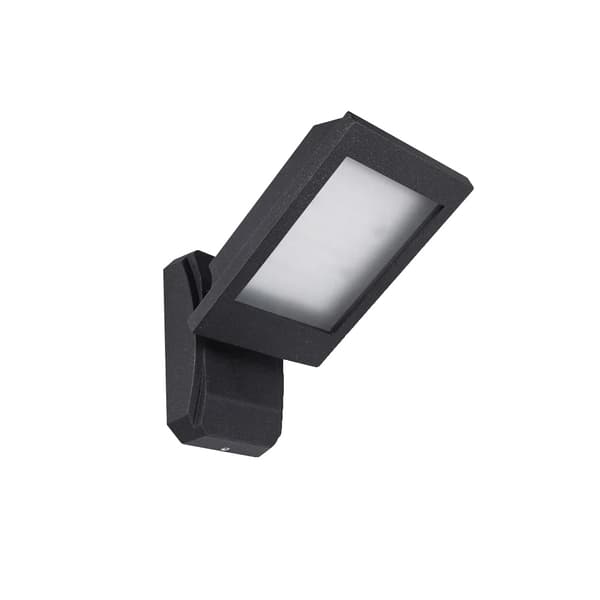 Utomhus LED Vägglampa, Rörelsesensor, Vattentålig IP65,Strömbrytare kontrolllampa, 18W