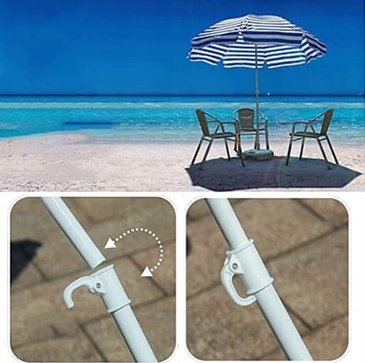 STRIPES FOLDING PARASOL CLASSIC LARGE XXL
