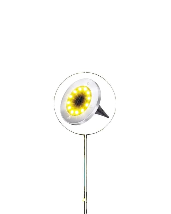 Solarlamper til haven, 12 LED, vejrbestandige,16 stk, 12LEDVARM