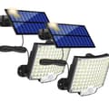 Miniatyrbillede 2 af 2: 106 LED Solarlampe, Bevægelsessensor, IP65 Vandtæt,2 Nej Fjernbetjening