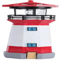 Miniatyrbillede 1 af 2: LED Solarlampe til Haven, Moderne Sort og Hvid Design, Nem Installation,Rød og Hvid