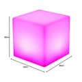 Miniatyrbillede 2 af 2: Lys Cube, LED Cube, Farveskiftende, Dæmpbar,Som vist