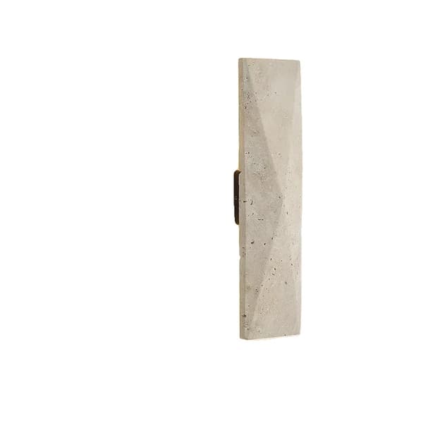 Utomhusvägglampa, Elegant Stendesign, Energibesparande LED,35cm-A-a