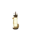 Miniatyrbillede 1 af 4: Have lantern, solcelled, nem montering, holdbar design,Gul