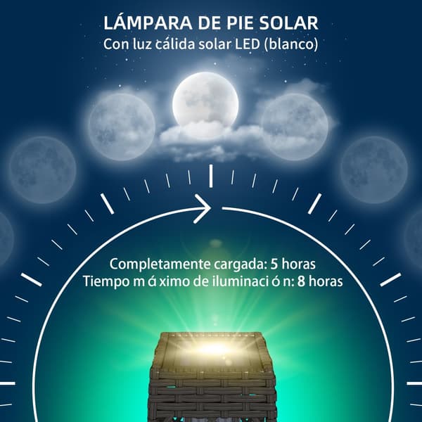 Have lantern, solcelled, nem montering