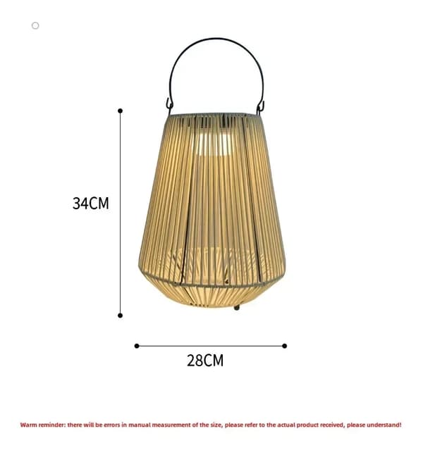 Solcelledrevet gårdslampe, rustfrit stål, 6-12 timers belysning,Solcelledrevet model, 34cm-c