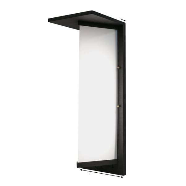 Væglamper, Sconces, Vandtætte IP55, Moderne Design, Ledningsført Elektrisk,sort
