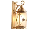 Miniatyrbillede 1 af 2: Udendørs kobber væglampe, elegant design, E27 LED lyskilde,LED lyskilde, M