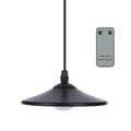 Miniatyrbillede 2 af 2: Udendørs hængende solcelledrevet pendellampe, 4 LED-lys, rustfrit stål, IP44,Udendørs lampe