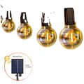 Pikkukuva 1 / 2: Aurinkokäyttöiset valosarjat, aurinko- ja USB-virtalähteellä, vedenkestävät, 10M 21 lamppua