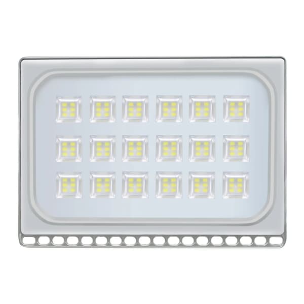 LED-tulvavalaisin, 8000 lumenin kirkkaus, vedenkestävä IP67,Kylmä Valkoinen, 100W