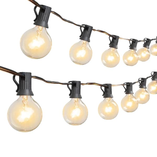 LED-ljusslinga, 15 meters längd, retro bröllopsdekoration, 30M 50 lampor, EU-kontakt