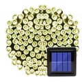 Miniatyrbild 1 av 2: Solcellsfairyljus, 300 LED, utomhus trädgårdsbelysning, , Warm White, 32M 300 LEDs