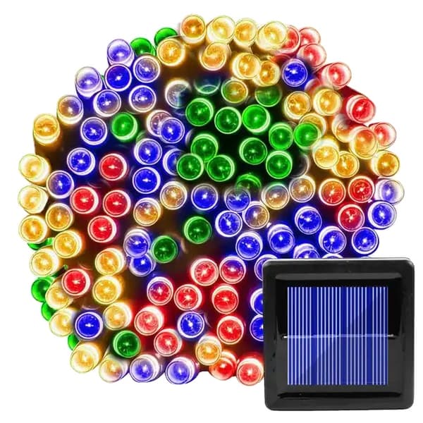 Aurinkoisten keijujen valosarja, 300 LED, ulkokäyttöön tarkoitettu puutarhavalaisin, , Multi Color, 32M 300 LEDs