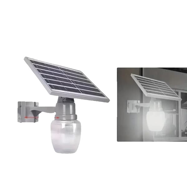 Aurinkoenergia katuvalaisin, 300W teho, IP65 vesitiivis, kauko-ohjattava,kylmä valo